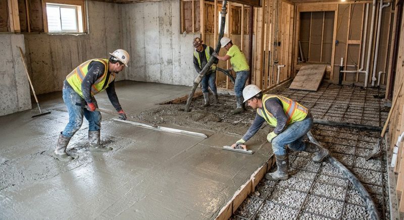 Basement Concrete Pouring in Columbia, SC