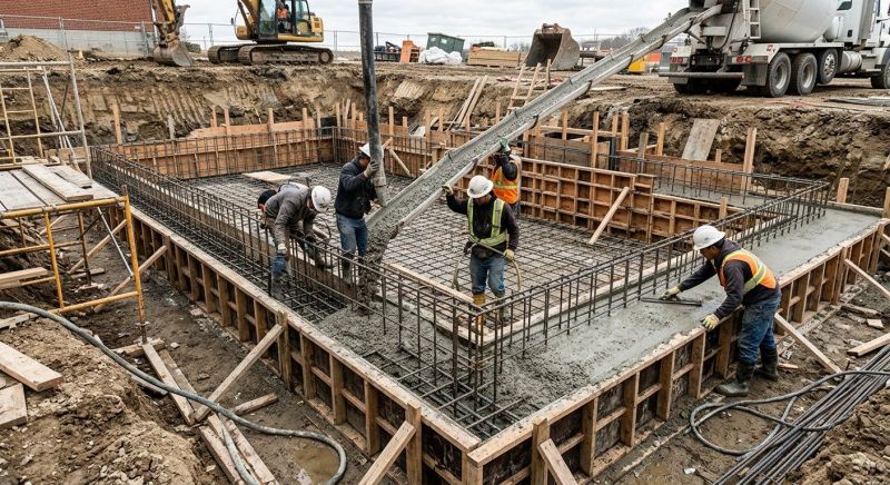 Basement Concrete Pouring in Columbia, SC