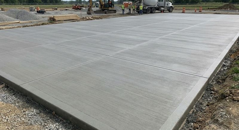 Commercial Slab Installation in Lugoff, SC