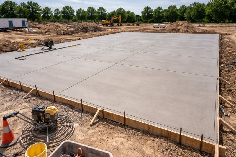 Commercial Slab Installation in Ridgeway, SC