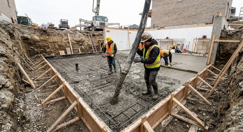 Concrete Basement Pouring in Columbia, SC