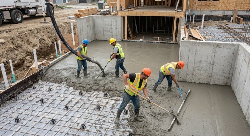 Concrete Basement Pouring in Columbia, SC