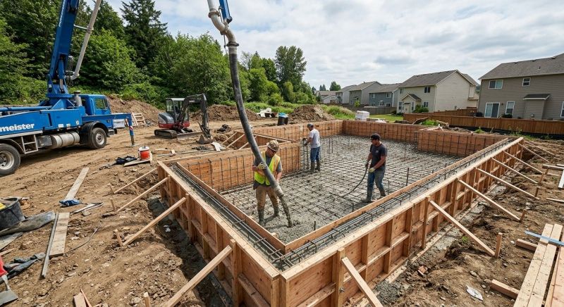 Concrete Foundation Installation in Lexington County, SC