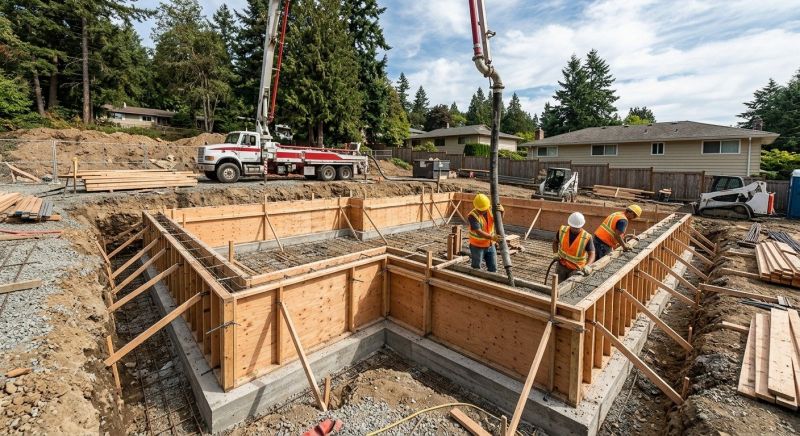 Concrete Foundation Installation in Ridgeway, SC