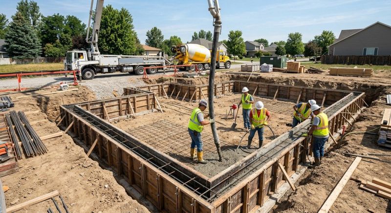 Foundation Construction in Camden, SC