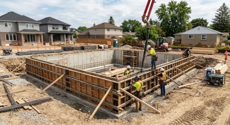Foundation Construction in Camden, SC
