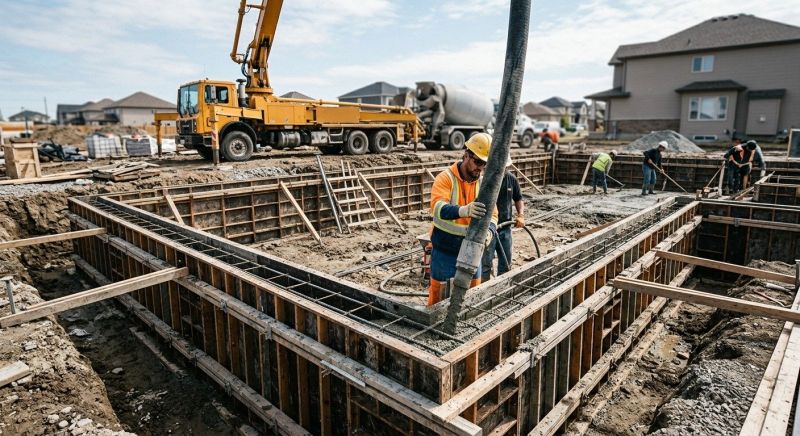 Foundation Wall Pouring in Irmo, SC