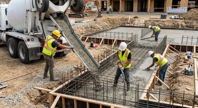 Foundation Wall Pouring in Ridgeway, SC