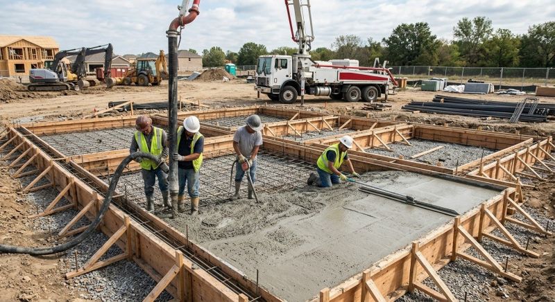 Foundation Wall Pouring in Winnsboro, SC