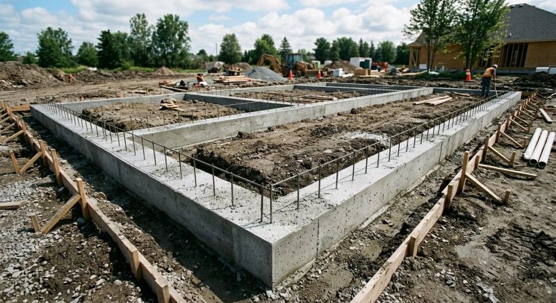 House Footing Construction in Columbia, SC