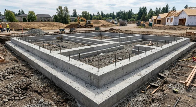 House Footing Construction in Columbia, SC